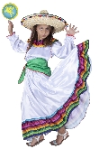 Costume da Messicana ragazza